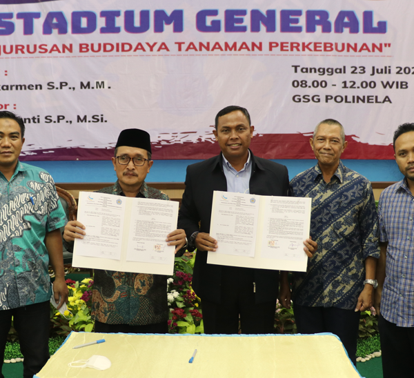 Penandatangan MoU Dengan PT. Buma Cima Nusantara dan Acara Stadium Generale Jurusan Budidaya Tanaman Perkebunan